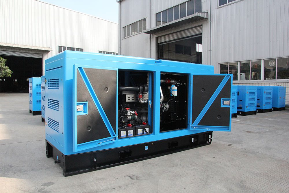 11 sets silent diesel generator sets sent to Russia