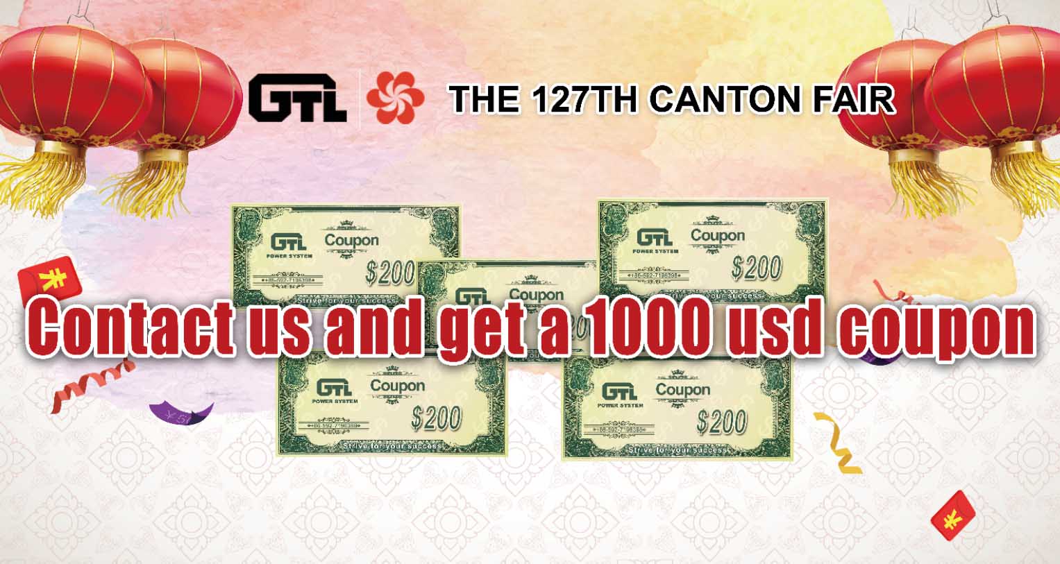 USD1,000 coupon give away 