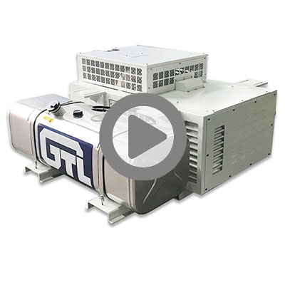 Reliable Diesel Underslung Reefer Generator Set For refrigerated container truck