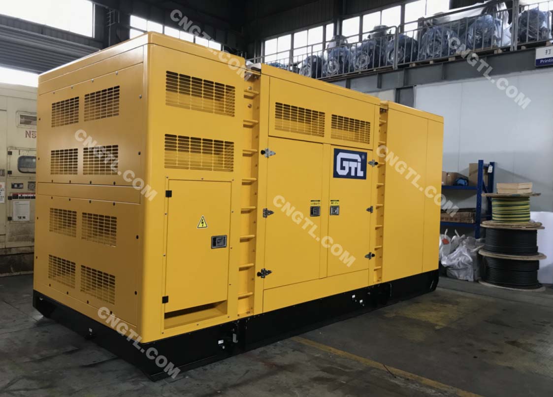 GTL Cummins series diesel generator CCW-750T5S has been delivered to customer.