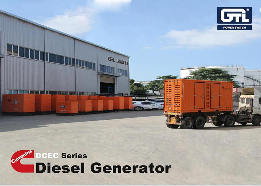 GTL Cummins series diesel generators are highly recognized by customers in Cameroon, Africa